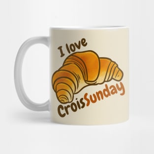 I love CroisSunday Mug